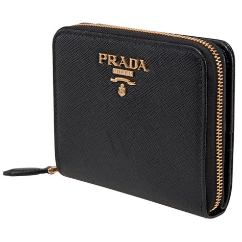 prada milano women's wallet|Prada black wallet price.